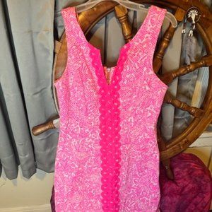 Lilly Pulitzer Hot Pink Dress